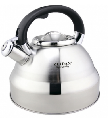 Изображение Чайник Zeidan Z4173 (4 л /черный, серебристый)
