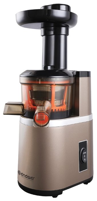 Изображение Соковыжималка Endever Sigma-92 (вертикальная шнековая/350 Вт /черный, золотистый)