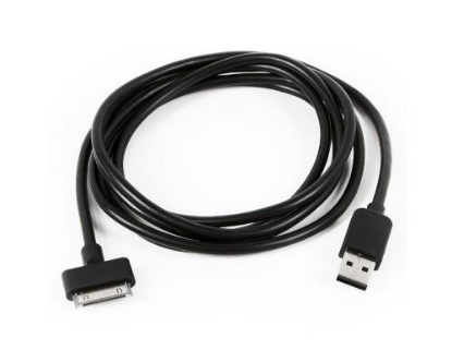 Изображение Кабель соединительный Gembird CC-USB-AP1MB USB 2.0 A 30 PIN черный 1 м