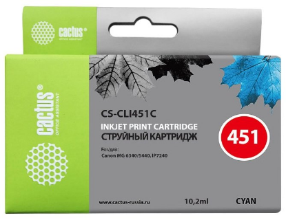 Изображение Картридж Cactus CS-CLI451C