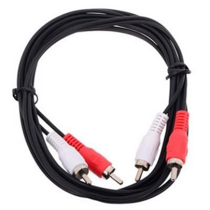 Изображение Кабель соединительный Telecom TAV7158-2M RCA x2-RCA x2 (черный) (2 м)