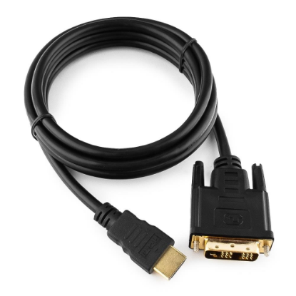 Изображение Кабель Gembird CC-HDMI-DVI-6 HDMI-DVI-D (черный) (1,8 м)