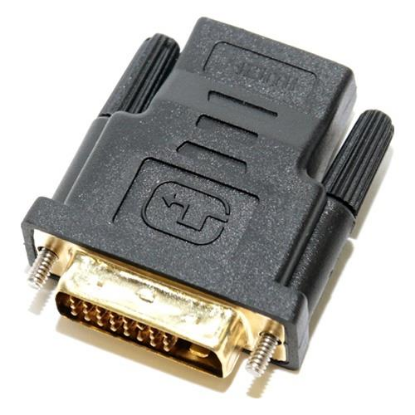 Изображение Переходник 5BITES DH1803G DVI-D-HDMI (черный) ()