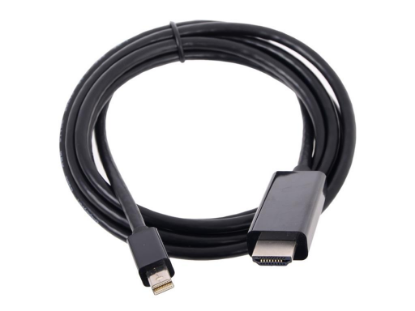 Изображение Кабель VCOM CG695-B mini DisplayPort-HDMI (черный) (1,8 м)