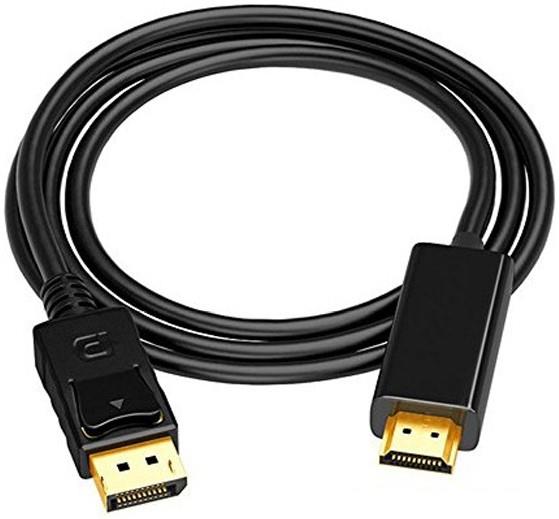 Изображение Кабель Orient C706  DisplayPort-HDMI (черный) (1,8 м)