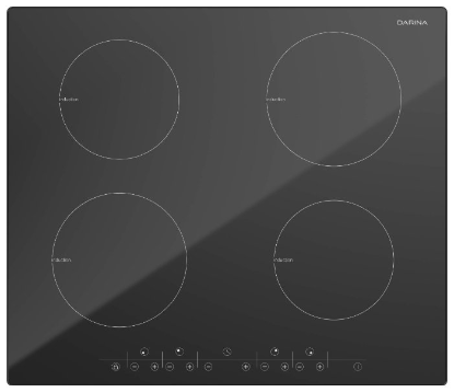 Изображение Варочная панель Дарина P EI305 B (черный)