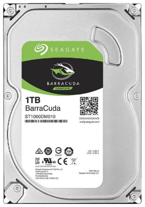 Изображение Жесткий диск 3.5" 1000 ГБ Seagate  BarraCuda ST1000DM010, 7200 rpm, 64 МБ