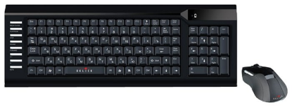 Изображение Комплект клавиатура и мышь Oklick 220 M Wireless Keyboard & Optical Mouse Black USB