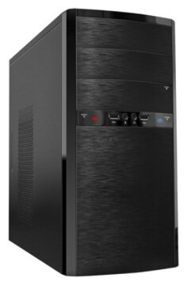 Изображение Корпус Powerman ES722 (mATX, черный, 400 Вт)/()