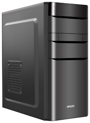 Изображение Корпус Ginzzu A200 (mATX, ATX, черный, без БП)/()