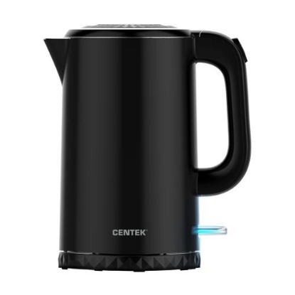 Изображение Электрический чайник CENTEK CT-0020 (2200 Вт/1,7 л /металл, пластик/черный)