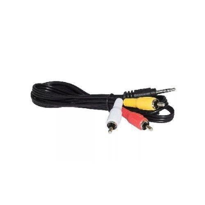 Изображение Кабель соединительный Сигнал 3513 3.5 mm jack-RCA x3 (черный) (1 м)