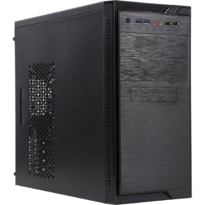 Изображение Корпус ExeGate MA-372UX (mATX, черный, 450 Вт)/(EX283237RUS )