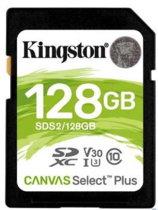 Изображение Карта памяти Kingston SDXC Class 10 128 Гб  SDS2/128GB