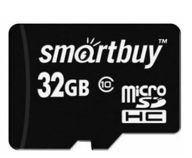 Изображение Карта памяти SmartBuy MicroSDHC (SB32GBSDCL10-00LE) Class 10 32 Гб