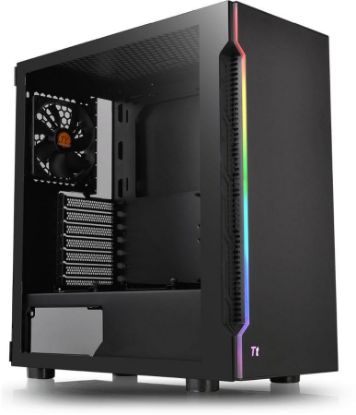 Изображение Корпус Thermaltake H200 TG RGB (ATX, черный, без БП)/()