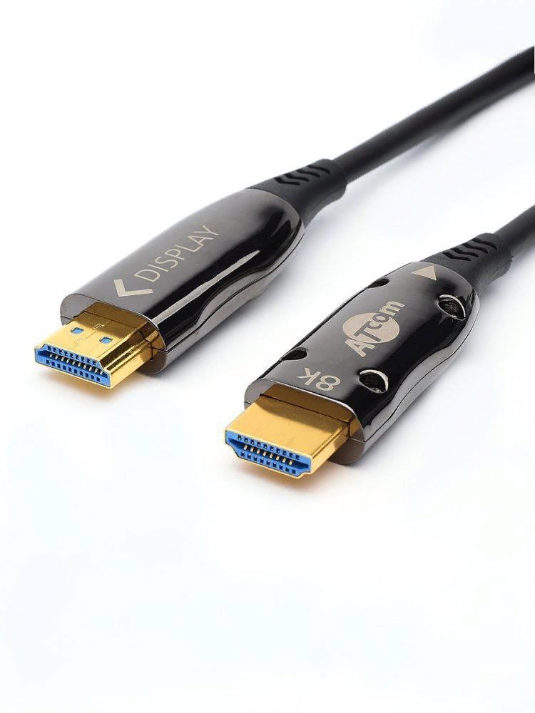 Изображение Кабель Atcom AT8887 HDMI-HDMI (черный) (3 м)