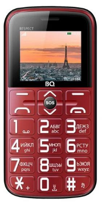 Изображение Мобильный телефон BQ 1851 Respect,красный