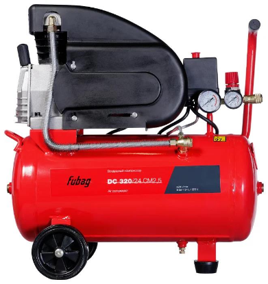 Изображение Компрессор Fubag DC 320/24 CM2.5 (1.8 кВт, 320 л/мин, 24 л )