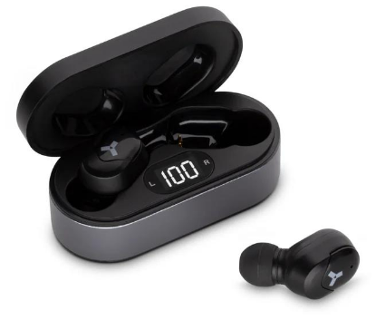 Изображение Bluetooth-гарнитура/наушники Accesstyle Silver TWS (черный, серебристый)