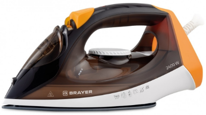 Изображение Утюг Brayer BR4003 (2400 Вт/коричневый)