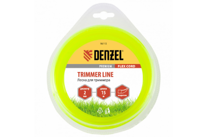 Изображение Леска для триммера Denzel FLEX CORD 96115