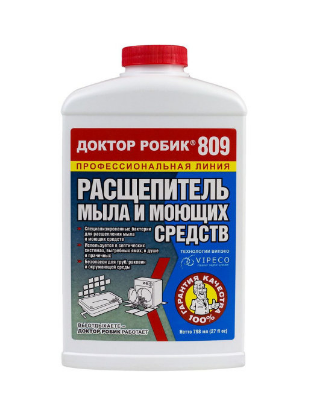Изображение Биоактиватор ДОКТОР РОБИК расщепитель мыла 809 0,798 л