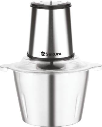 Изображение Измельчитель Sakura SA-6246BS (2 л /600 Вт /черный, серебристый)