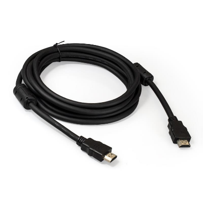 Изображение Кабель ExeGate EX-CC-HDMI2-3.0F HDMI-HDMI (черный) (3 м)