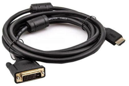 Изображение Кабель VCOM CG484GD-3M HDMI-DVI-D (черный) (3 м)