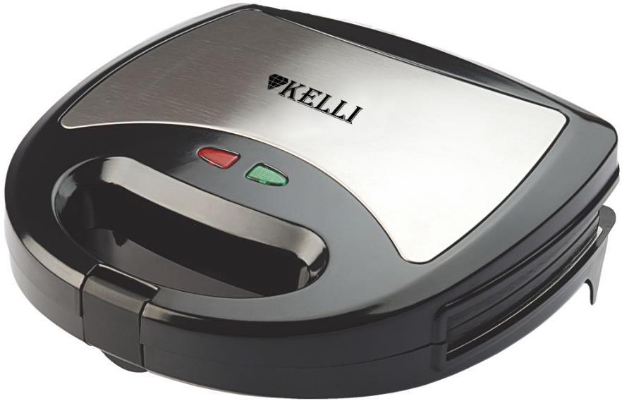 Изображение Прибор со сменными панелями Kelli KL-1702 (1800 Вт  черный, серебристый)