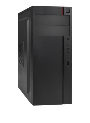 Изображение Корпус ExeGate AA-440-AA350 (ATX, micro-ATX, черный, 350 Вт)/(EX290176RUS)