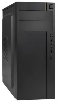 Изображение Корпус ExeGate AA-440 ATX (ATX, micro-ATX, черный, без БП)/(EX290172RUS)