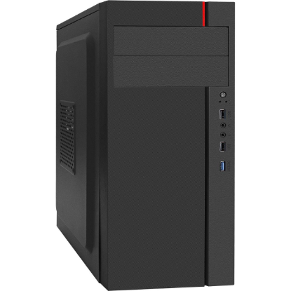 Изображение Корпус ExeGate AA-440U-AA350 (ATX, черный, 350 Вт)/(EX290177RUS)