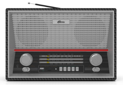 Изображение Радиоприемник Ritmix RPR-102 серый