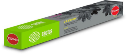 Изображение Картридж Cactus CS-EXV49Y