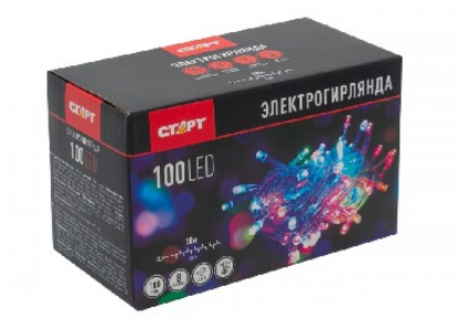 Изображение СТАРТ (14813) НГ 100LED 220V 8 реж 10м нить