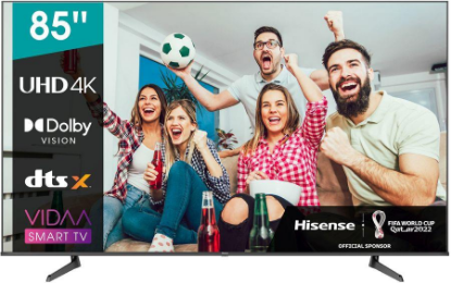 Изображение Телевизор Hisense 85A6BG 85" 4K UHD Smart TV черный