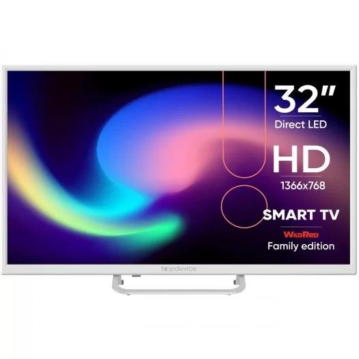 Изображение Телевизор Topdevice TDTV32BS02H_WE 32" 720p HD Smart TV белый