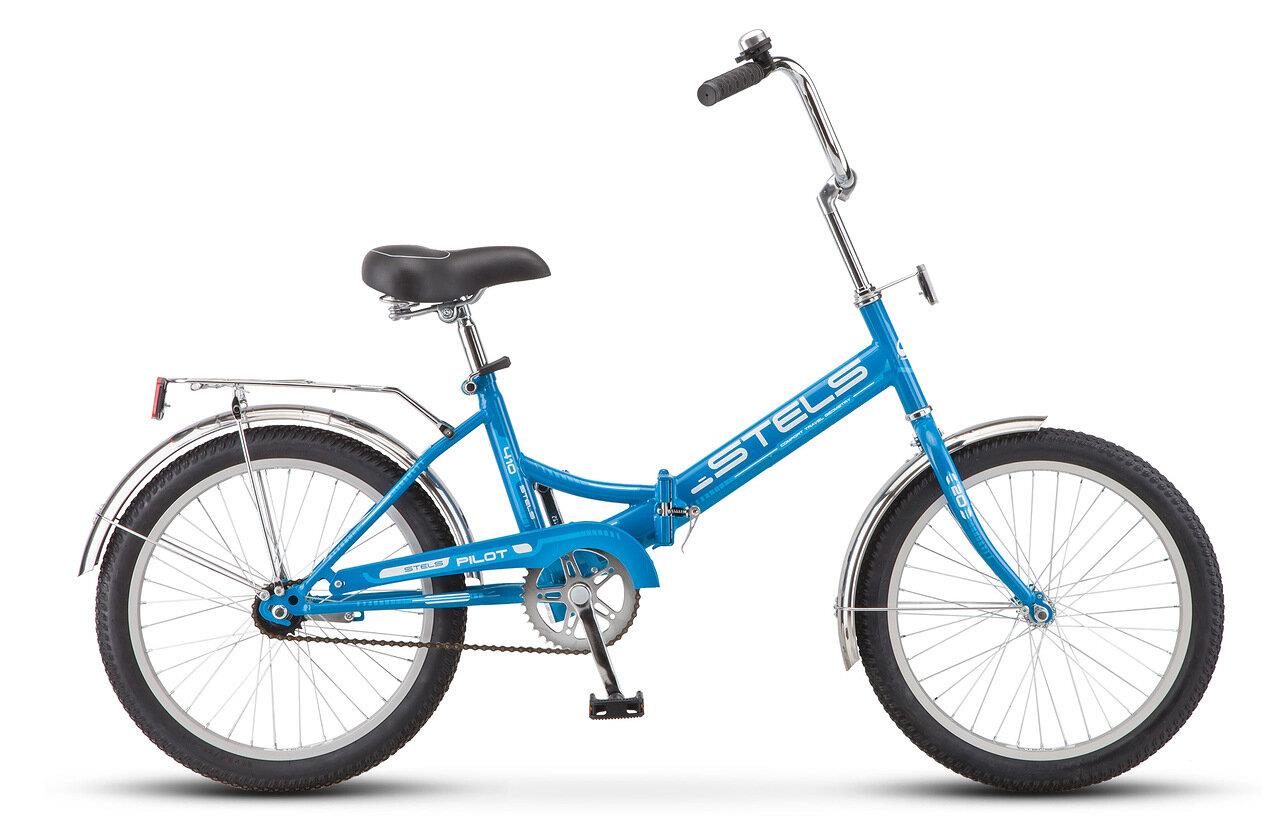 Изображение Велосипед Stels Pilot 410 20 Z010 (синий/20 "/13.5 ")-2017 года LU085348/LU070353