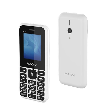 Изображение Мобильный телефон MAXVI C27,белый