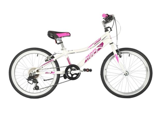 Изображение Велосипед Novatrack Alice 20 (146218) (белый/20 "/12.0 ")-2021 года 20SH6V.ALICE.WT21