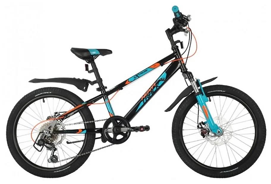 Изображение Велосипед Novatrack EXTREME 6.D 20 (145876) (черный/20 "/12.0 ")-2021 года 20SH6D.EXTREME.BK21