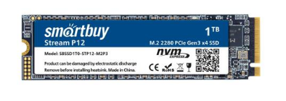 Изображение SSD диск SmartBuy Stream P12 1000 Гб 2280 (SBSSD1T0-STP12-M2P3)