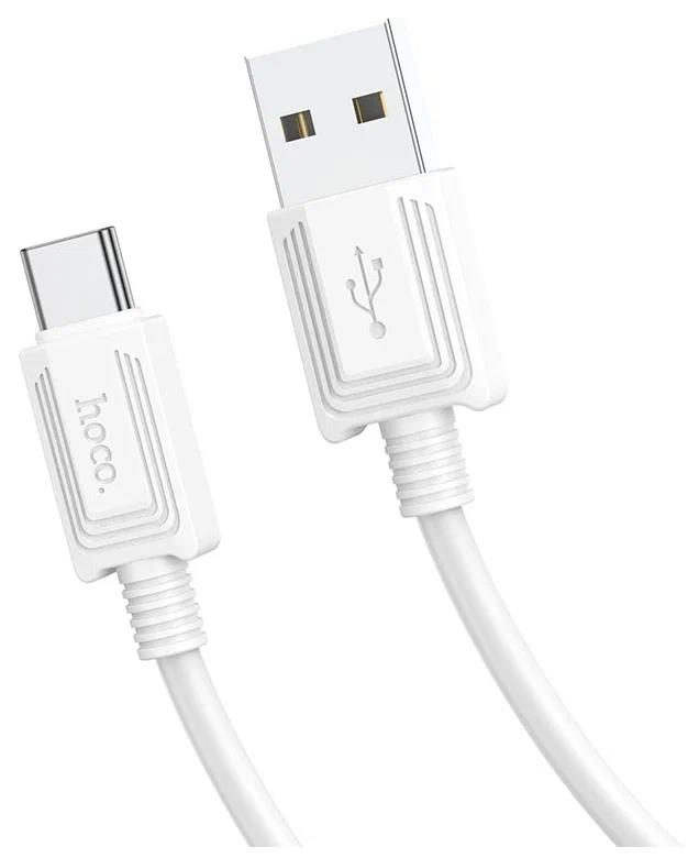 Изображение Кабель соединительный Hoco X73 USB 3.0 A USB Type-C белый 1 м