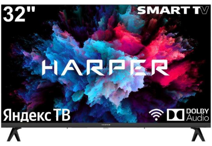 Изображение Телевизор Harper 32R751TS 32" 720p HD Smart TV черный