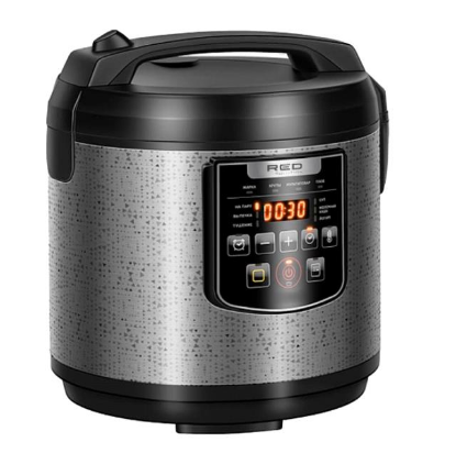 Изображение Мультиварка Red solution RMC-M291 (860 Вт/5 л /черный, серебристый)