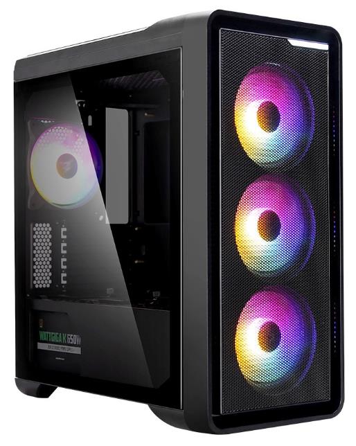 Изображение Корпус Zalman M3 PLUS RGB (mATX, Mini-ITX, черный, без БП)/()