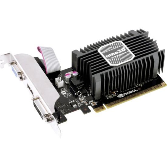 Изображение Видеокарта Inno3D GeForce GT 730 Silent LP 1 Гб (NVIDIA GeForce GT 730, GDDR3)/(N730-1SDV-D3BX)