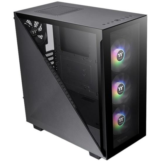 Изображение Корпус Thermaltake Divider 300 TG ARGB (mATX, ATX, Mini-ITX, черный, без БП)/(CA-1S2-00M1WN-01)